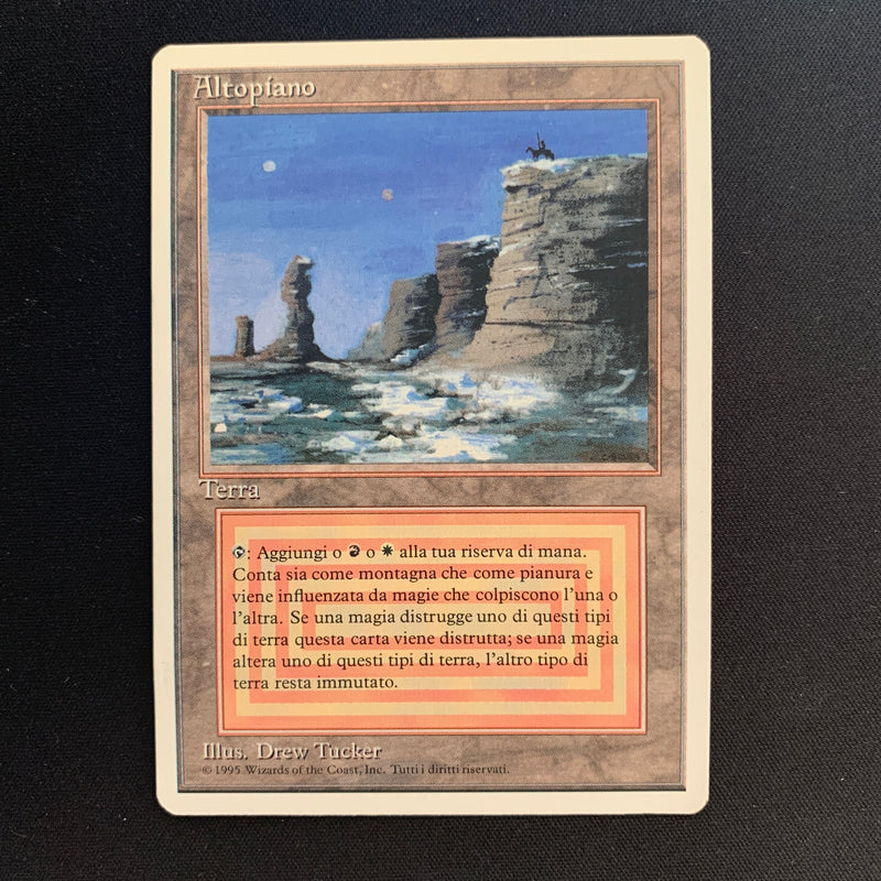 Magic the Gathering Plateau - Foreign White Bordered - Italian 