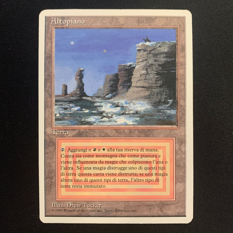 Magic the Gathering Plateau - Foreign White Bordered - Italian 