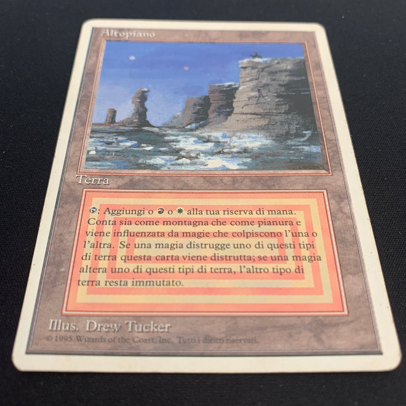 Magic the Gathering Plateau - Foreign White Bordered - Italian 