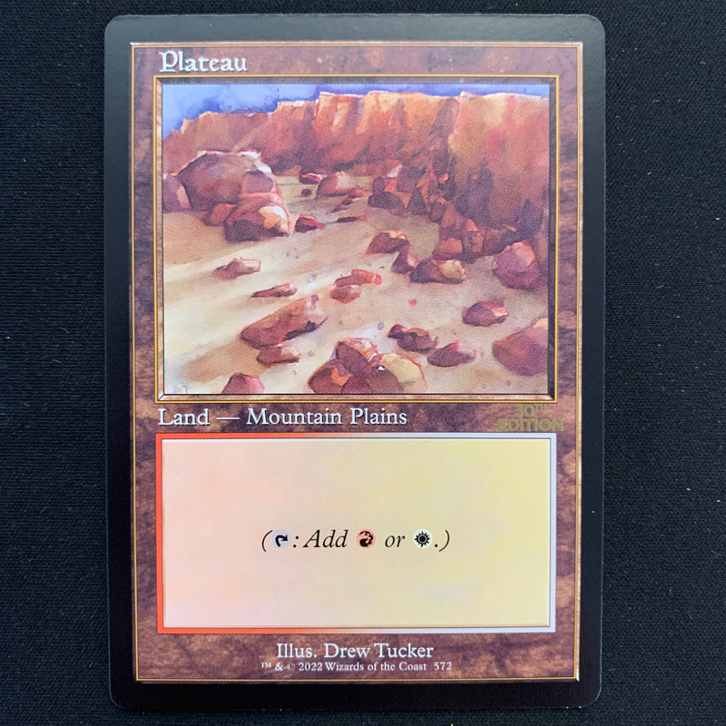 Magic the Gathering Plateau (Retro Frame) - 30th Anniversary Edition 