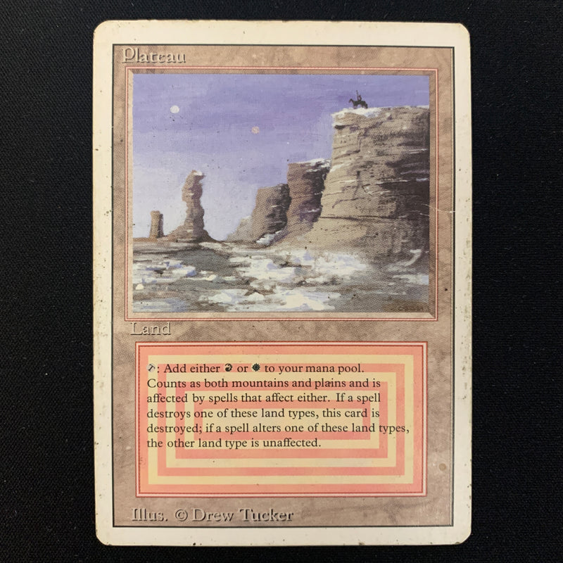 Magic the Gathering Plateau - Revised 