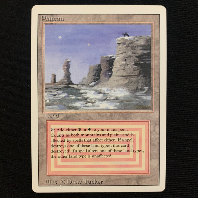 Magic the Gathering Plateau - Revised NM - 22819