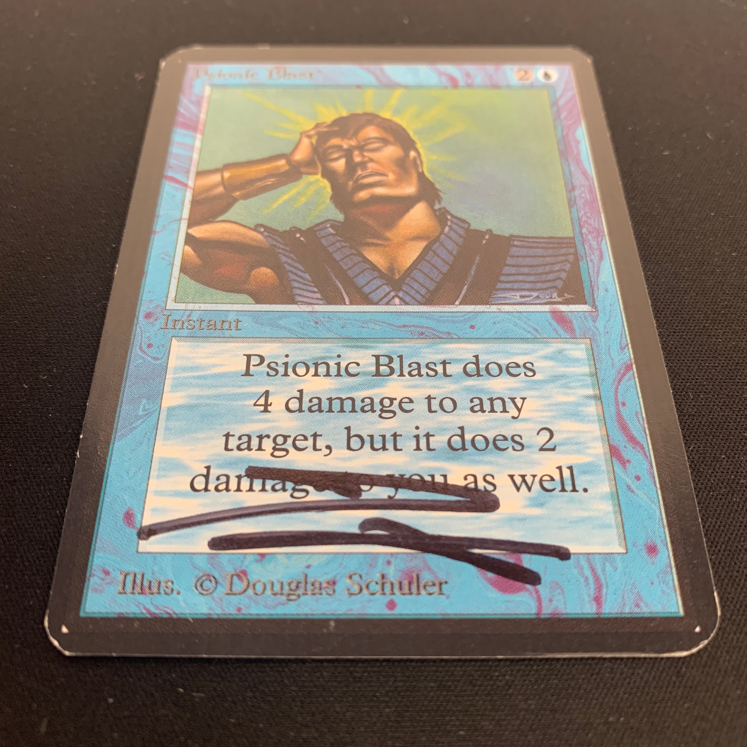 MTG Singles - Psionic Blast - Alpha - 