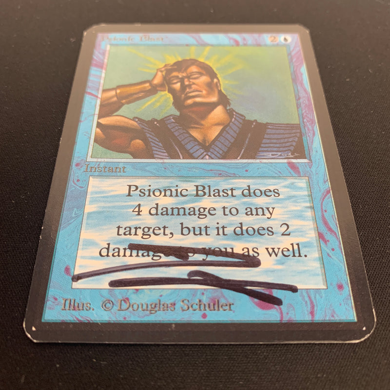 Magic the Gathering Psionic Blast - Alpha 