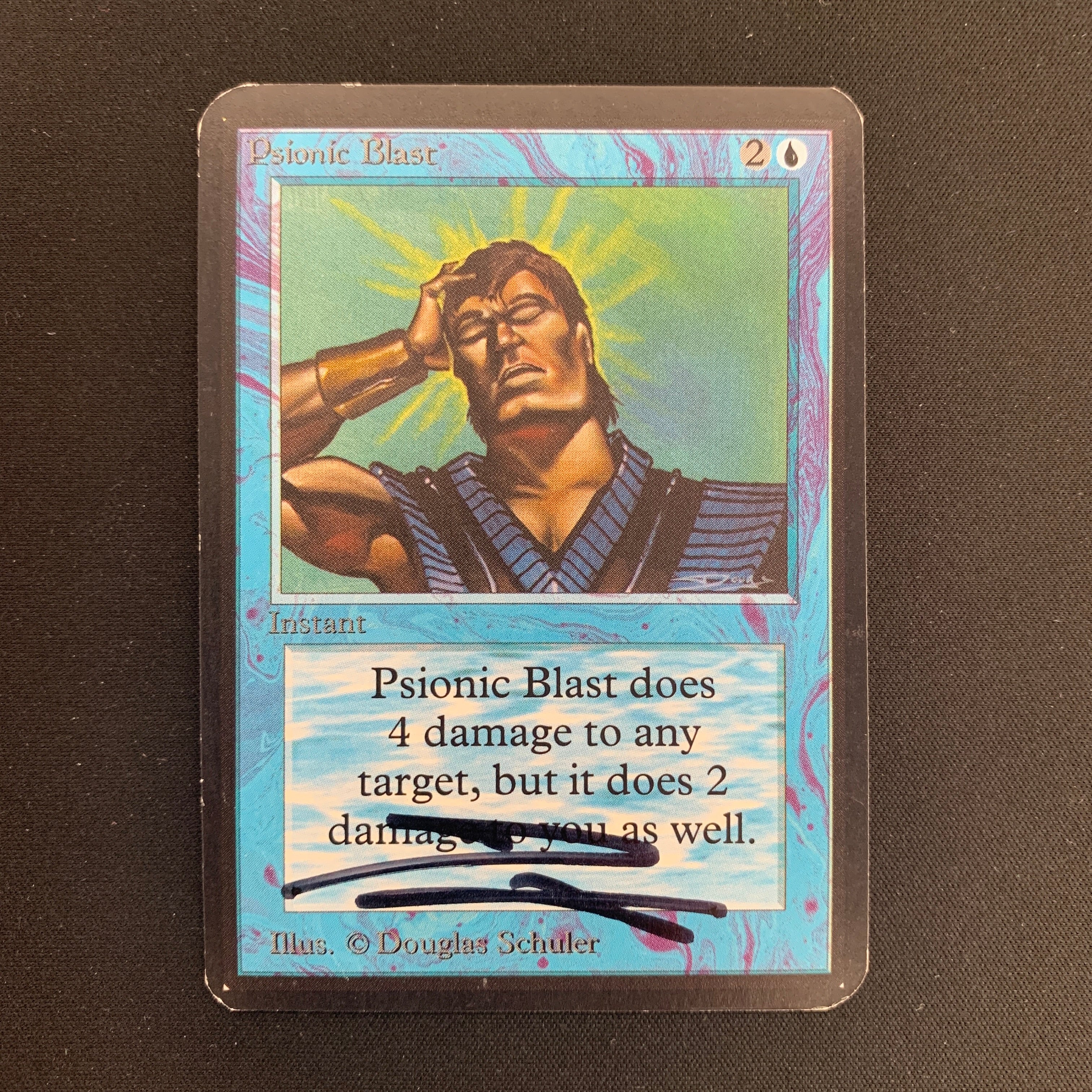 MTG Singles - Psionic Blast - Alpha - 