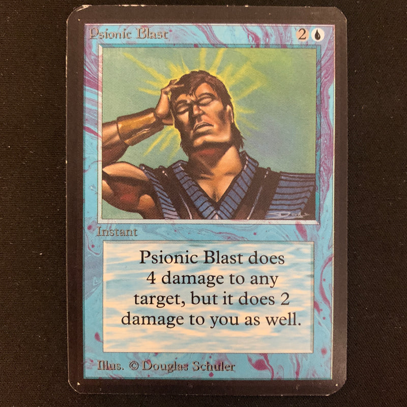 Magic the Gathering Psionic Blast - Alpha GD - 23780