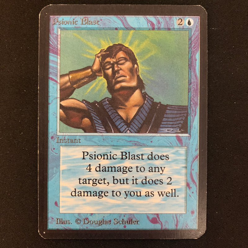 Magic the Gathering Psionic Blast - Alpha GD - 23781