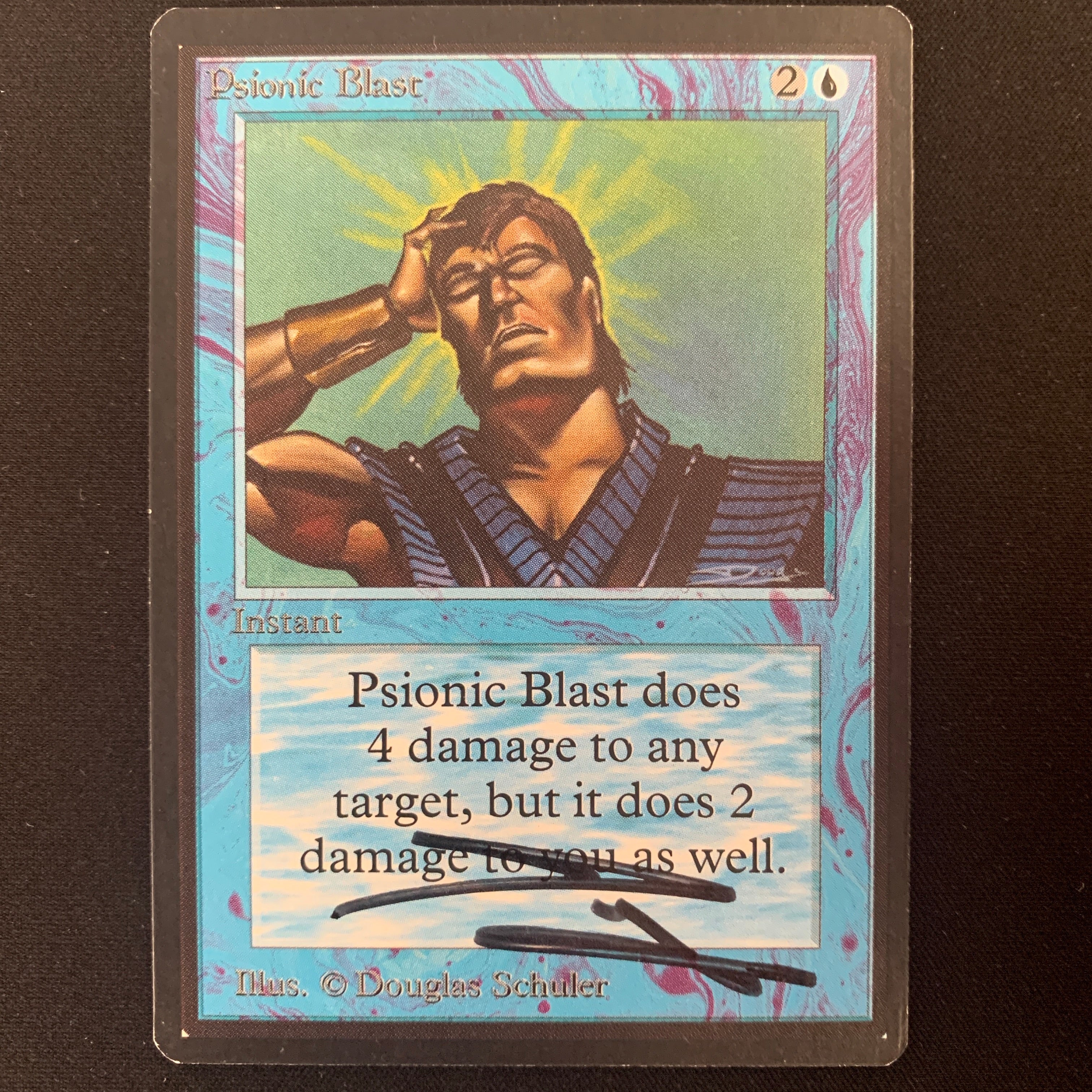 MTG Singles - Psionic Blast - Beta - 