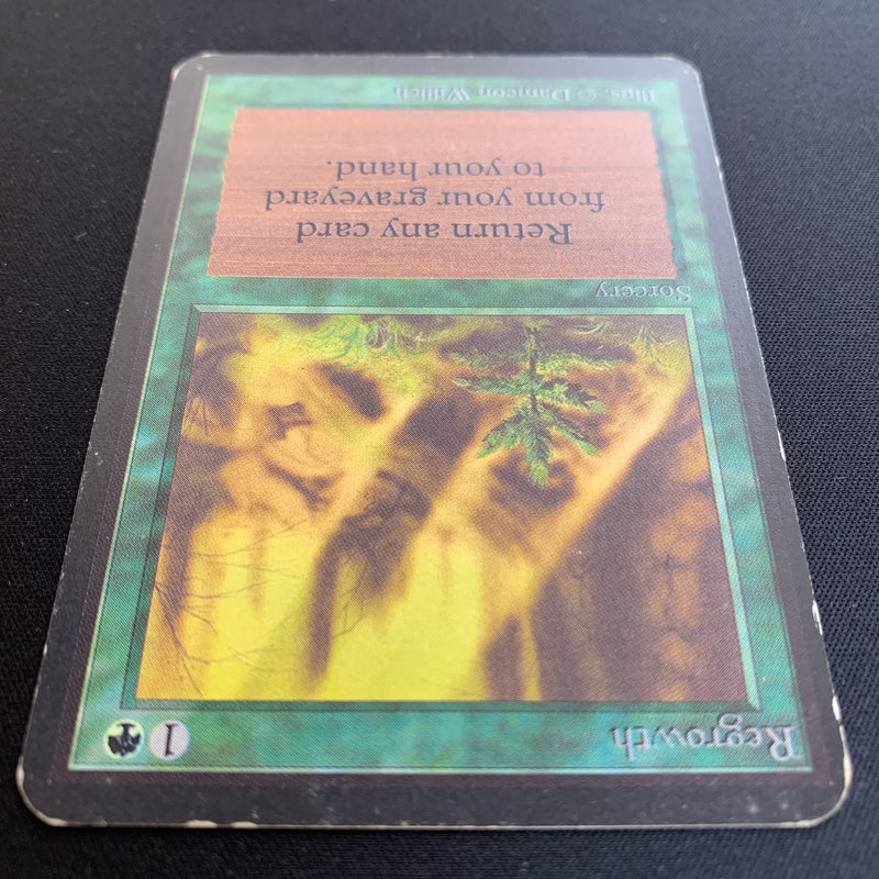 Magic the Gathering Regrowth - Alpha 