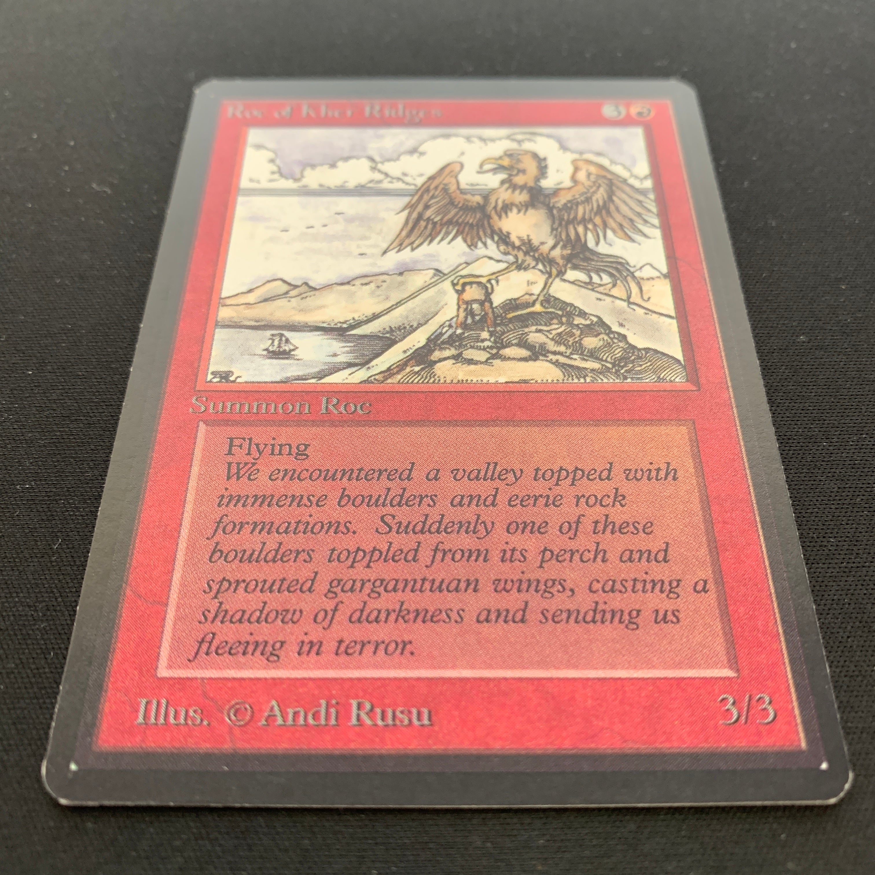 MTG Singles - Roc of Kher Ridges - Beta - 