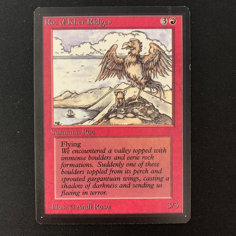 Magic the Gathering Roc of Kher Ridges - Beta EX - 23571