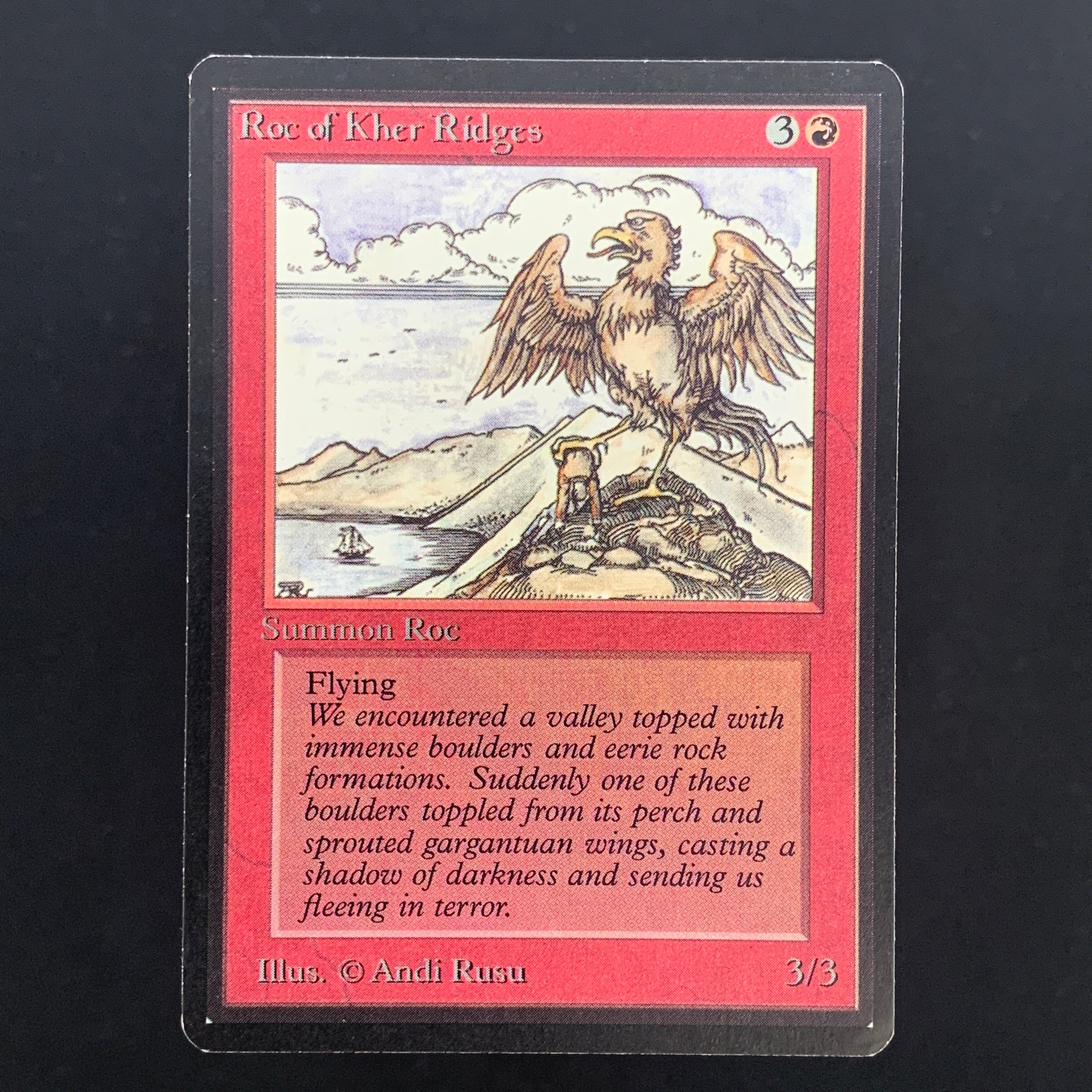 MTG Singles - Roc of Kher Ridges - Beta - 