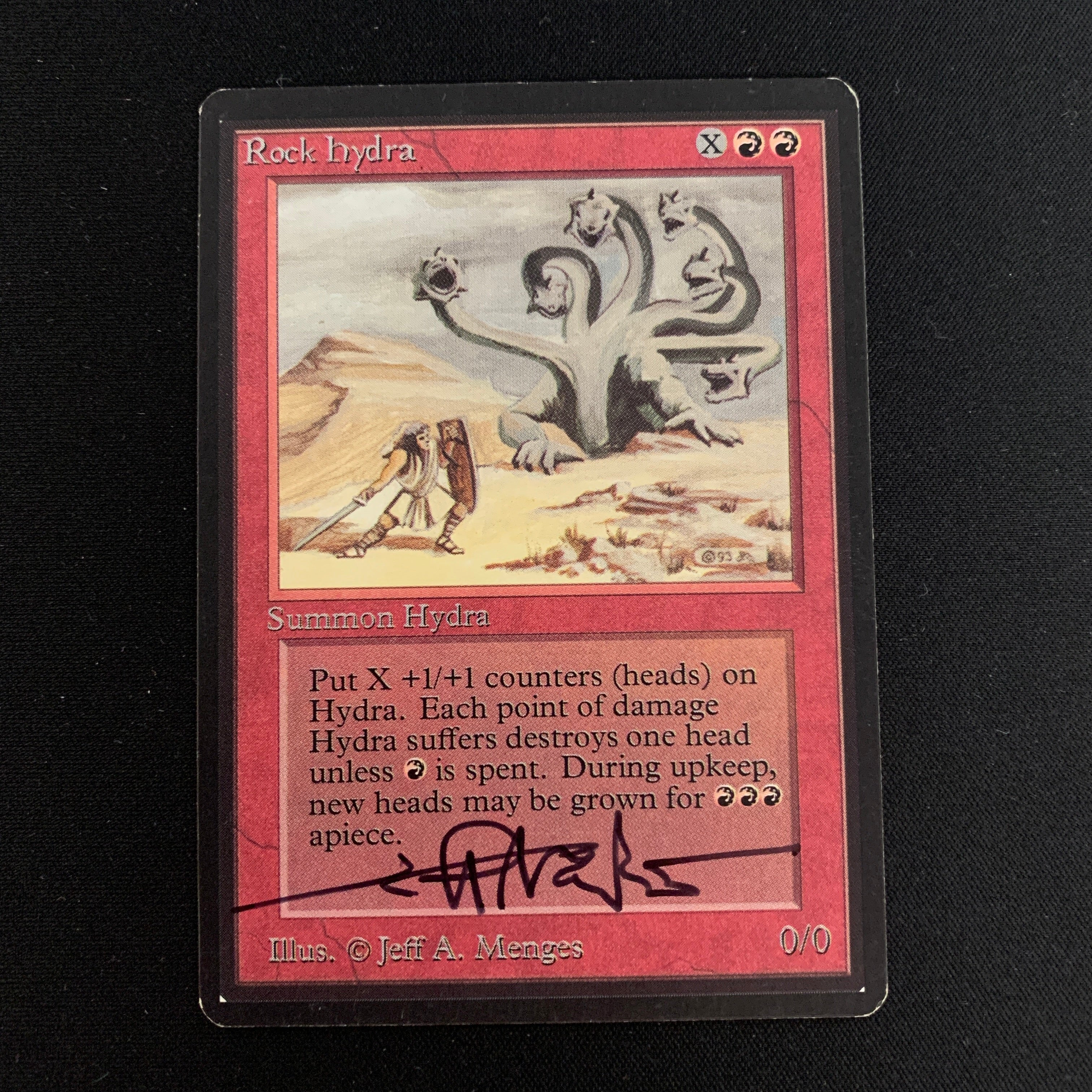 MTG Singles - Rock Hydra - Beta - 