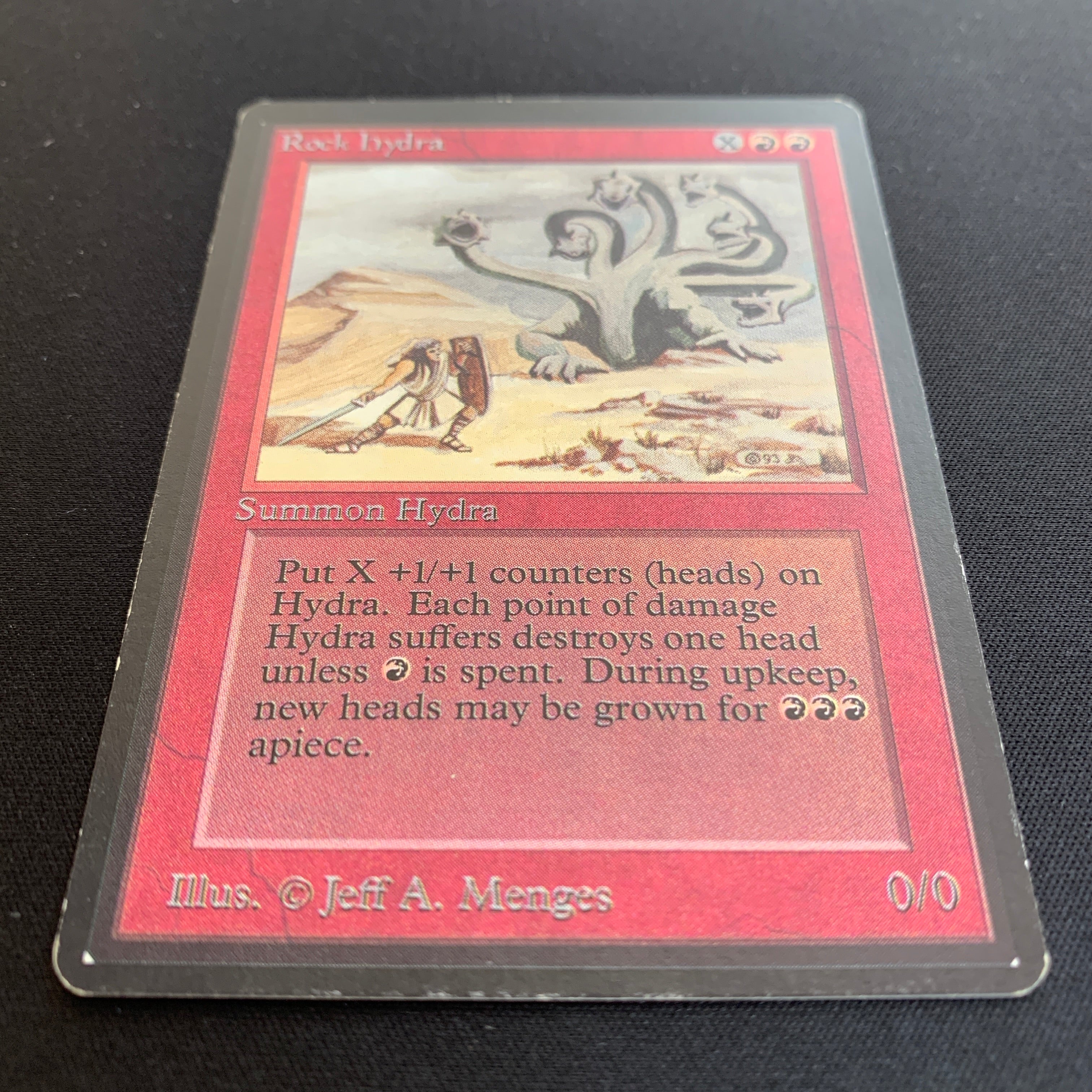 MTG Singles - Rock Hydra - Beta - 