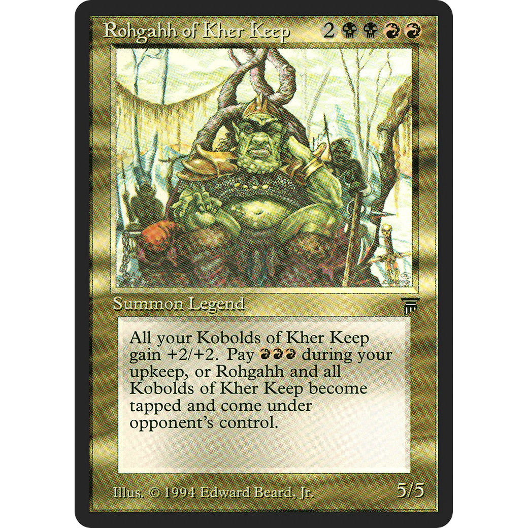 MTG Singles - Rohgahh of Kher Keep - Legends - NM