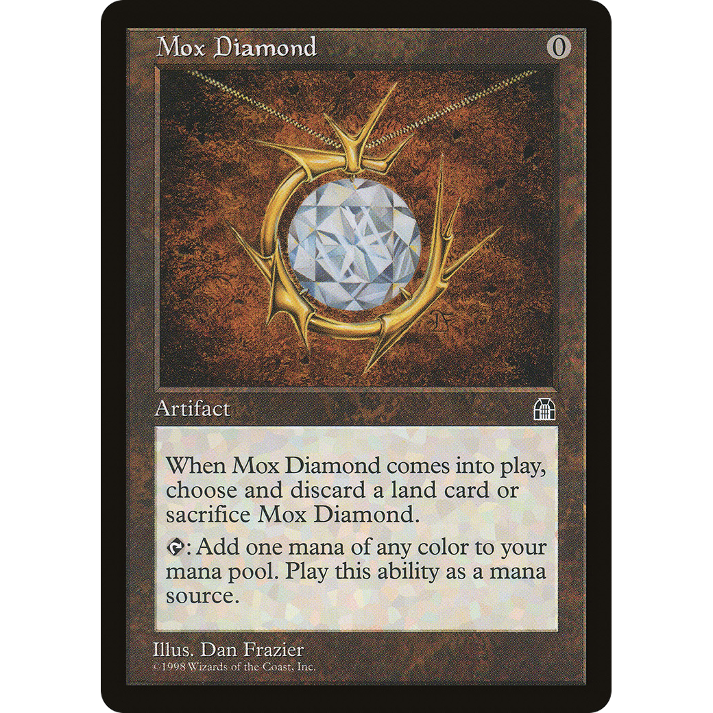 MTG Singles - Mox Diamond - Stronghold - 