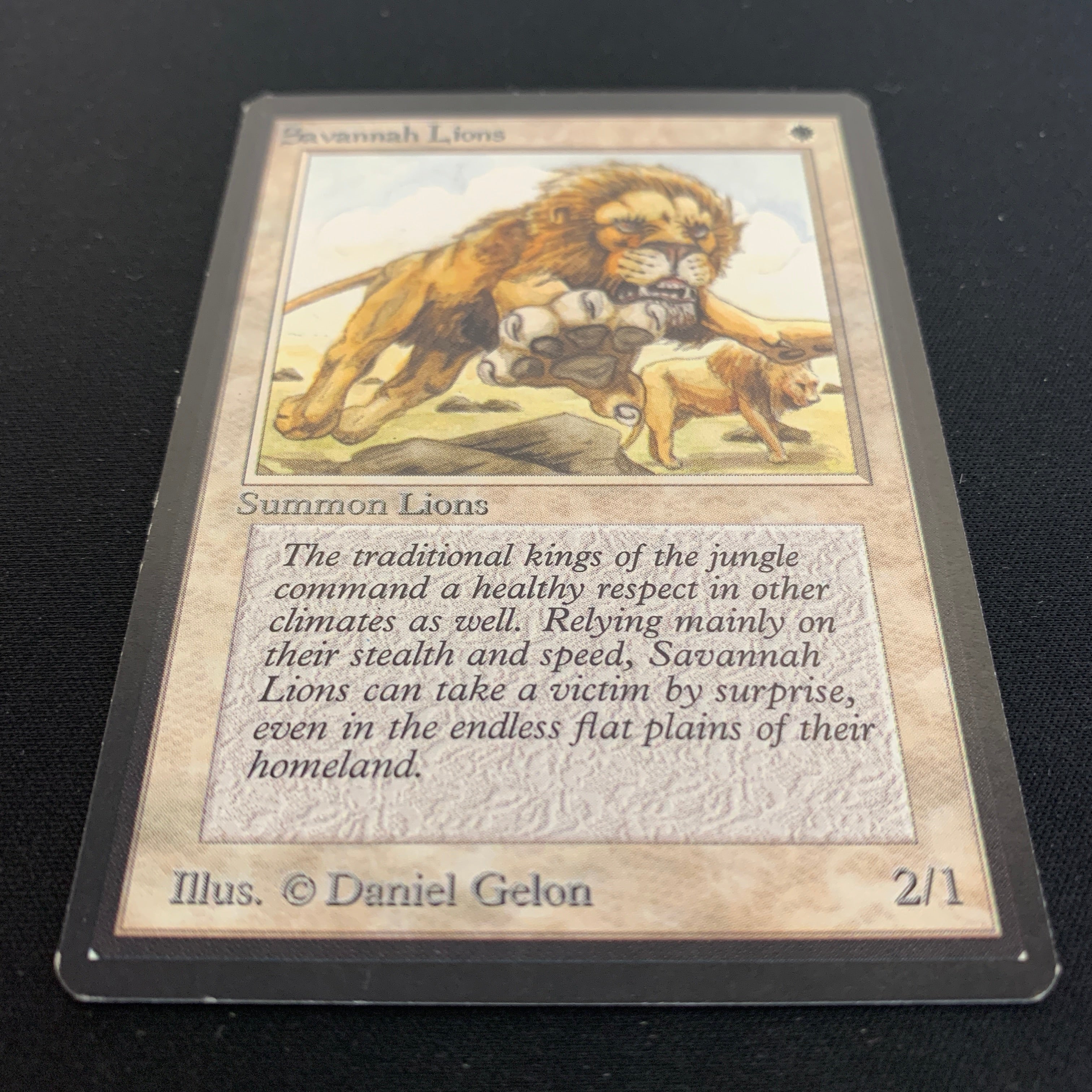 MTG Singles - Savannah Lions - Beta - 