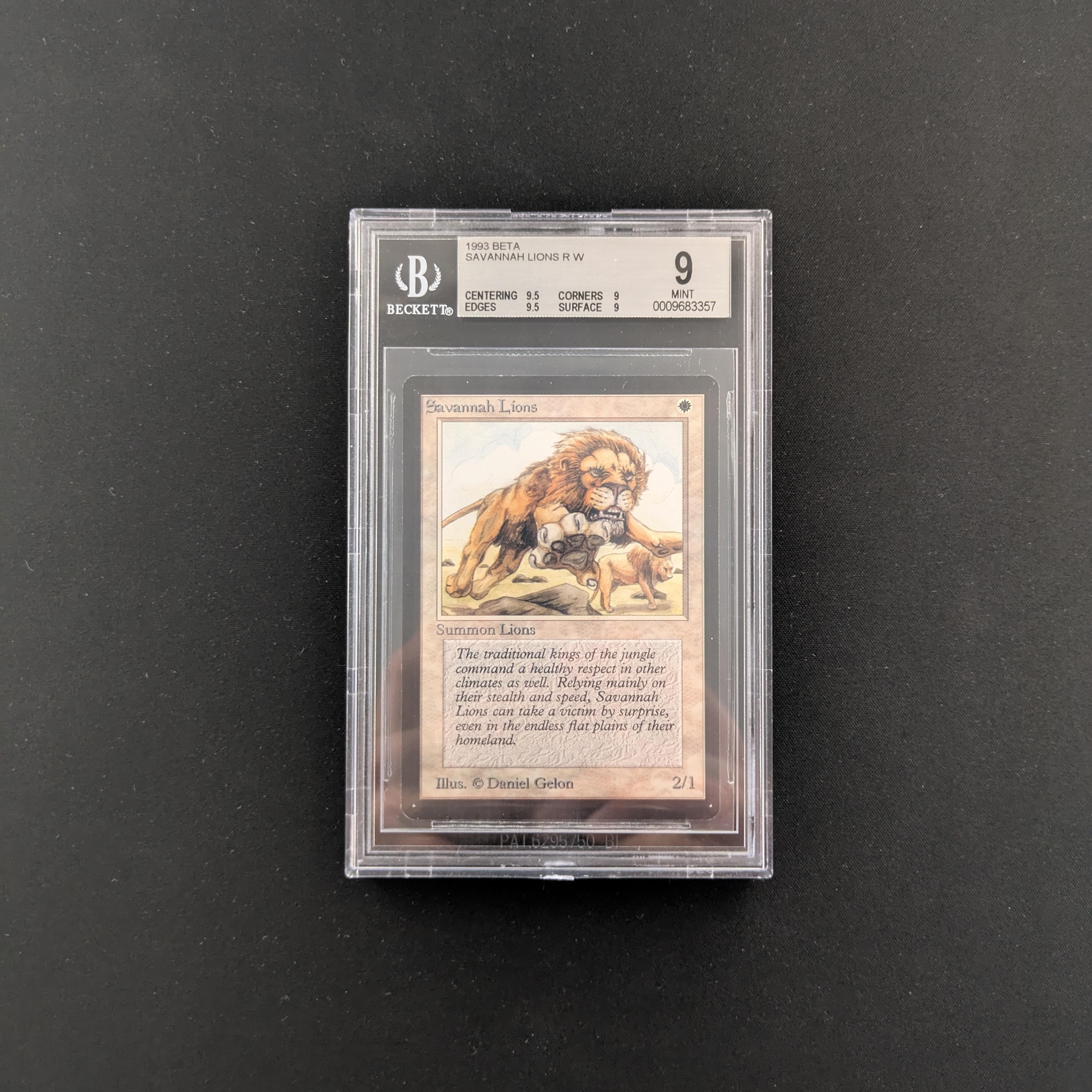 MTG Singles - Savannah Lions - Beta - 
