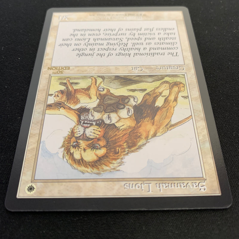 Magic the Gathering Savannah Lions (Retro Frame) - 30th Anniversary Edition 