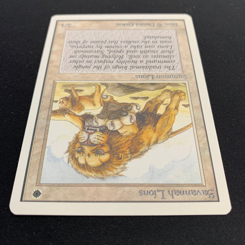 Magic the Gathering Savannah Lions - Unlimited 