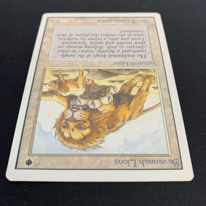 Magic the Gathering Savannah Lions - Unlimited 