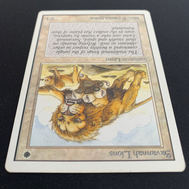 Magic the Gathering Savannah Lions - Unlimited 