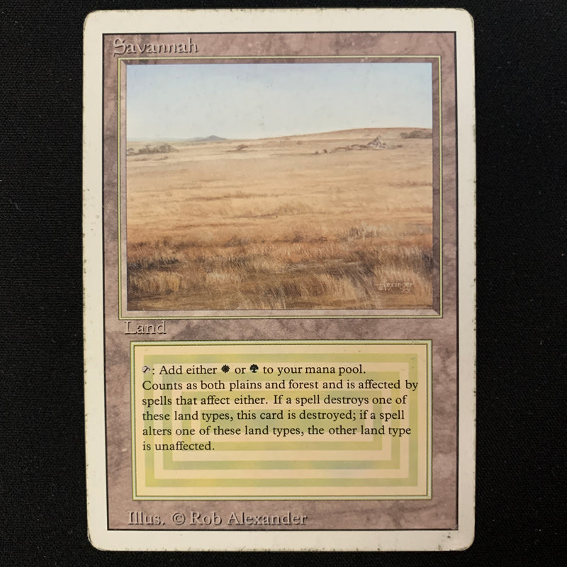 Magic the Gathering Savannah - Revised PL - 24390