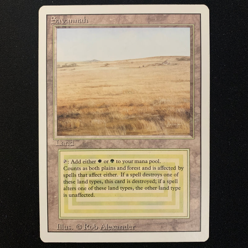 Magic the Gathering Savannah - Revised LP - 24468