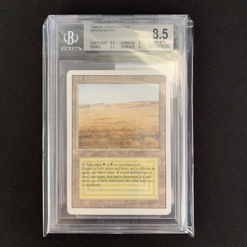 Magic the Gathering Savannah - Revised BGS 8.5 - 21588