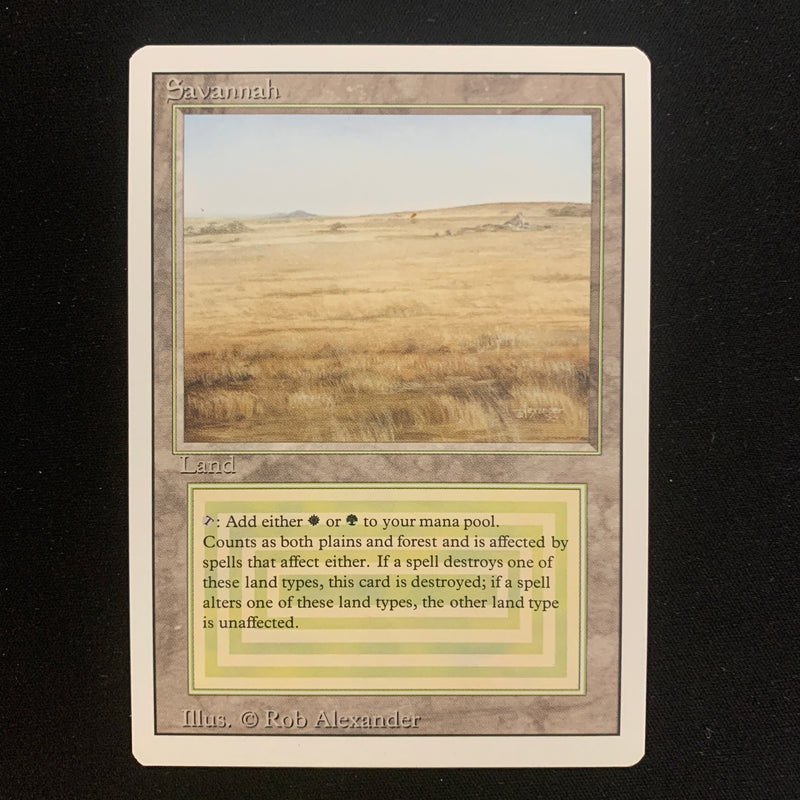 Magic the Gathering Savannah - Revised NM - 22382