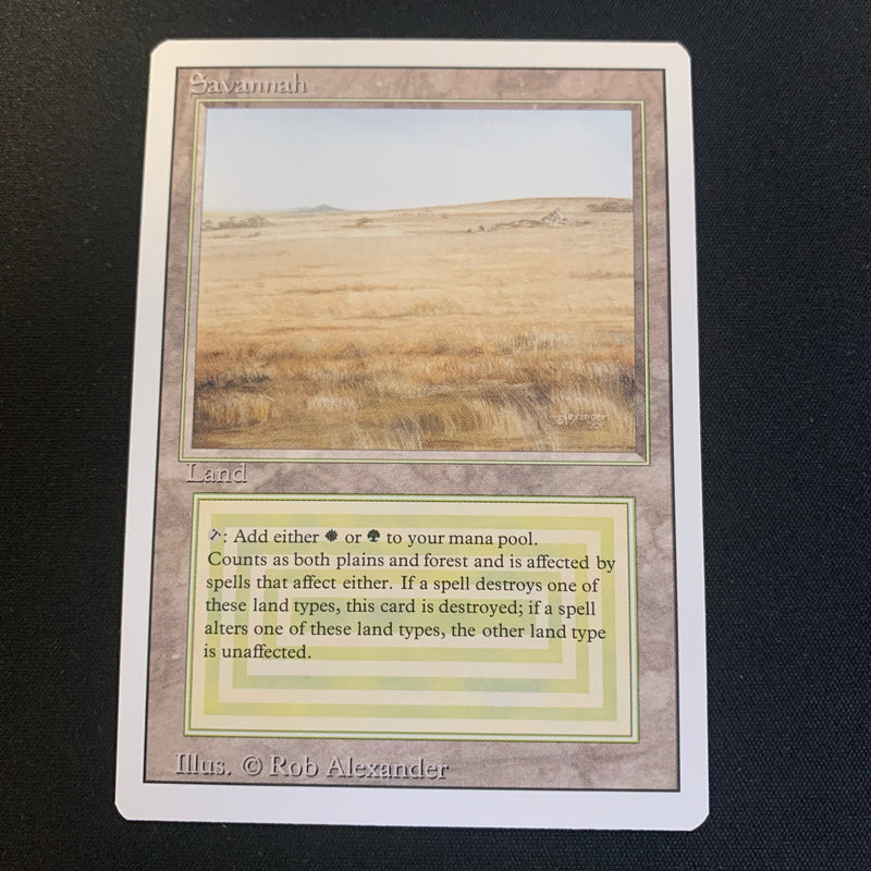 Magic the Gathering Savannah - Revised NM - 23021