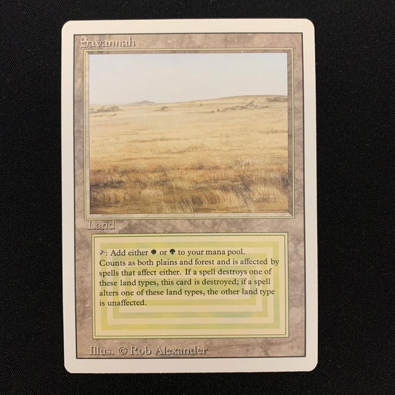 Magic the Gathering Savannah - Revised NM - 23365