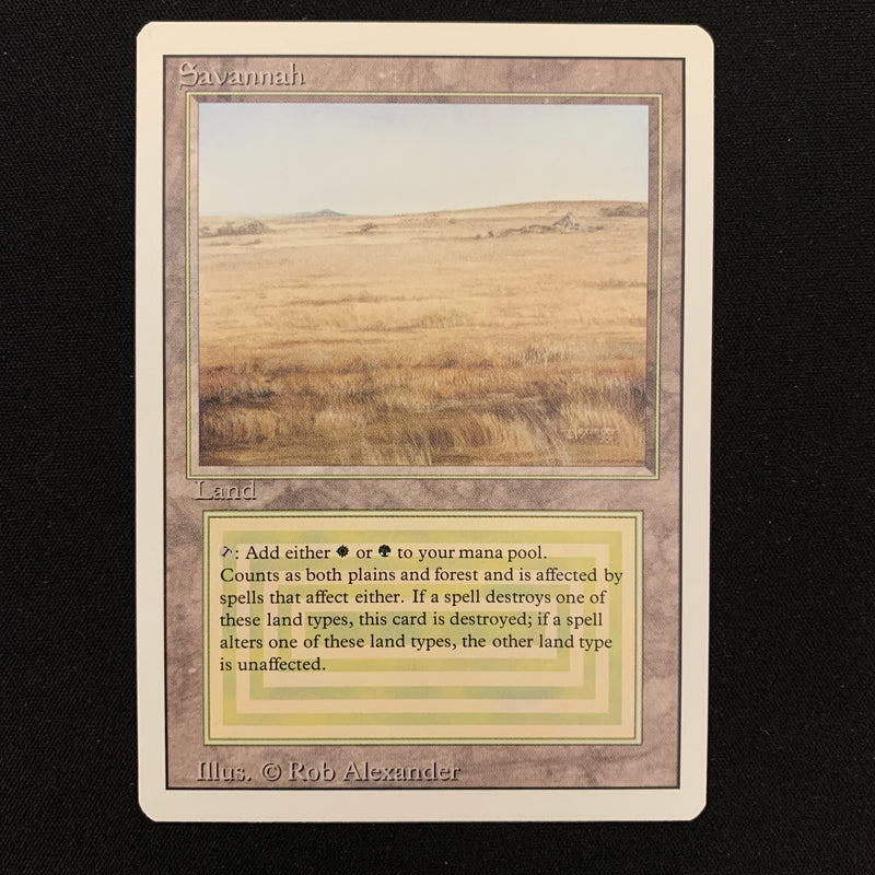 Magic the Gathering Savannah - Revised NM - 23367