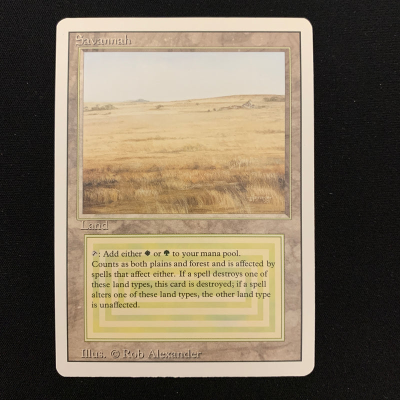 Magic the Gathering Savannah - Revised NM - 23368