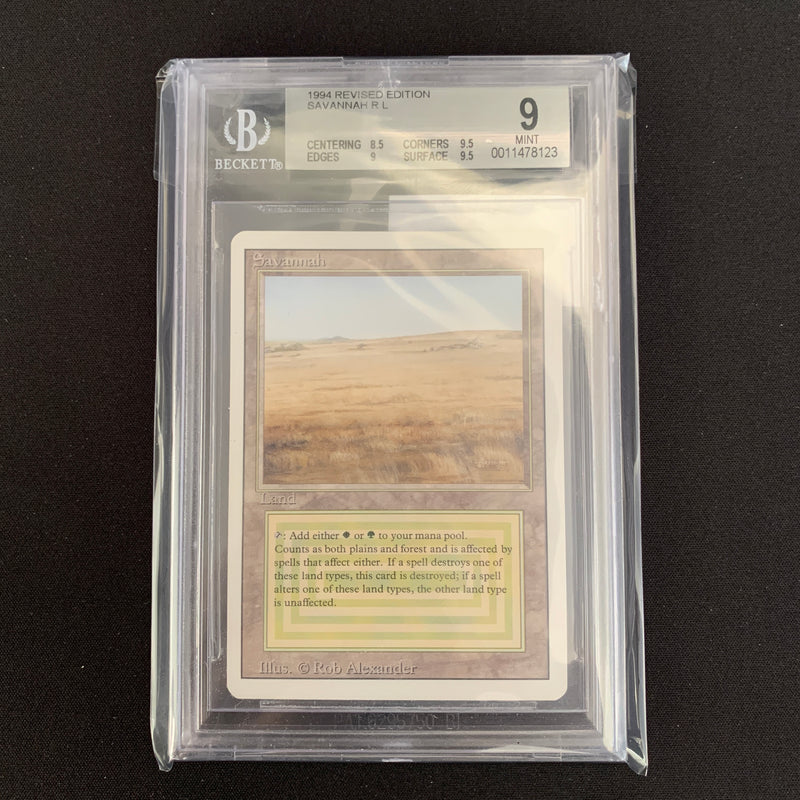 Magic the Gathering Savannah - Revised BGS 9 - 21589