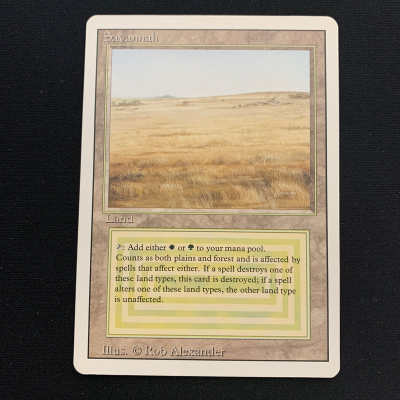 Magic the Gathering Savannah - Revised NM - 23618