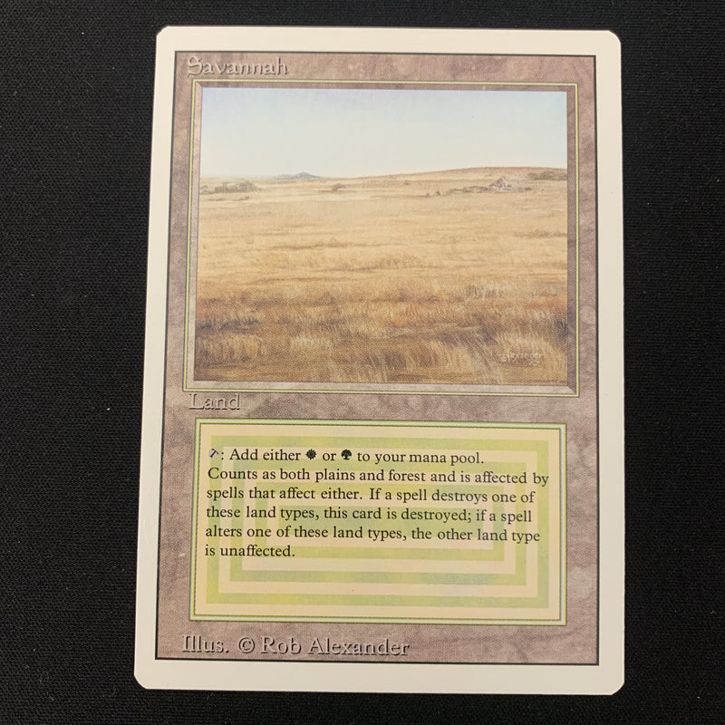 Magic the Gathering Savannah - Revised EX - 24061