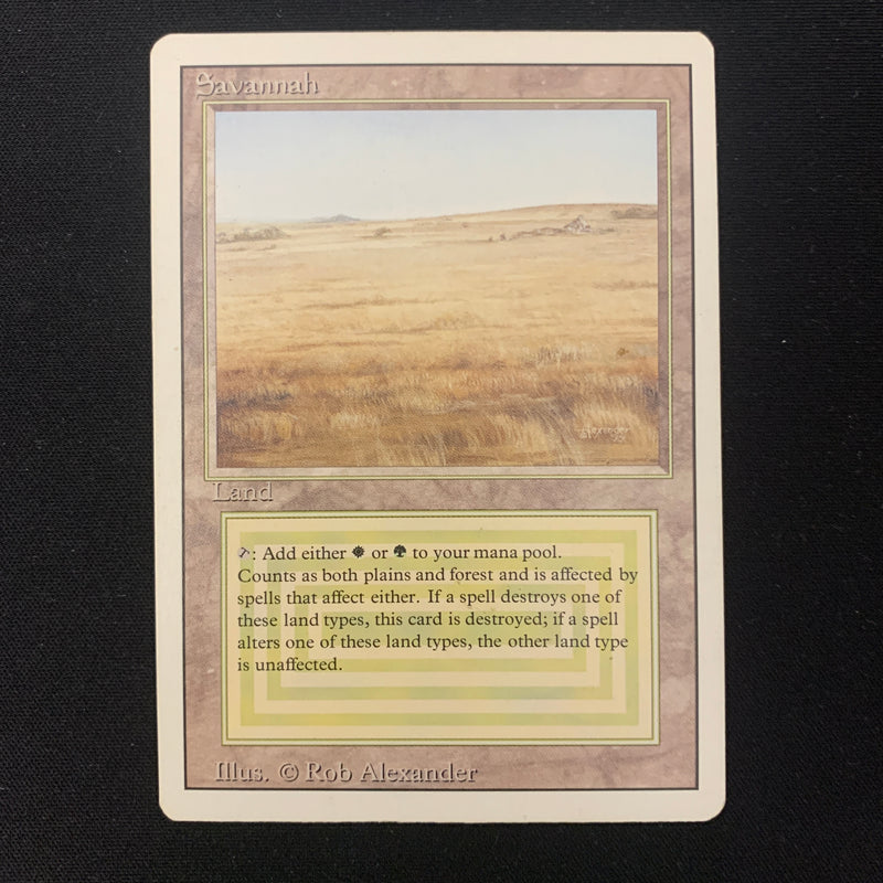 Magic the Gathering Savannah - Revised GD - DENT - 23934