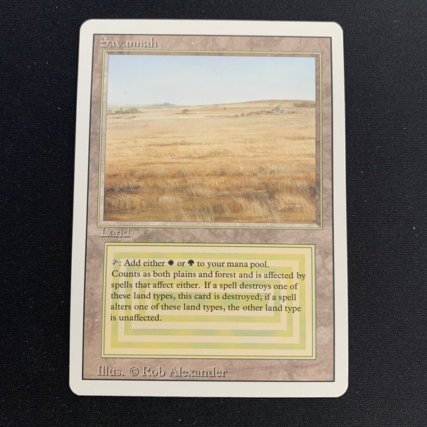 Magic the Gathering Savannah - Revised NM - 21281