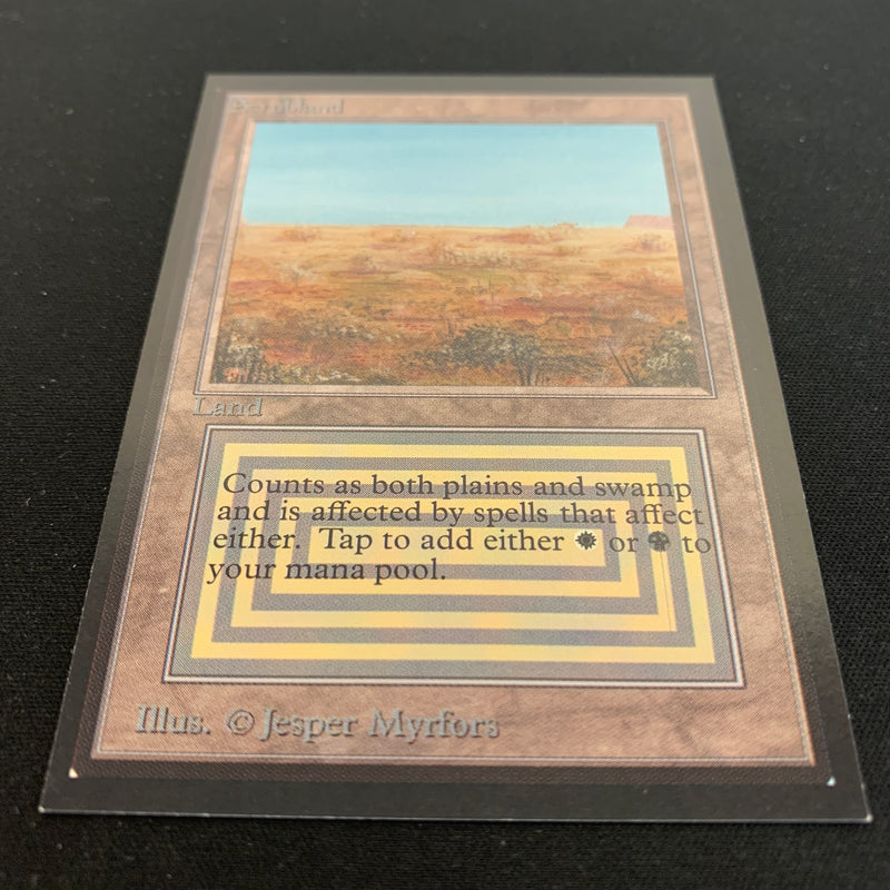 Magic the Gathering Scrubland - Collectors' Edition 