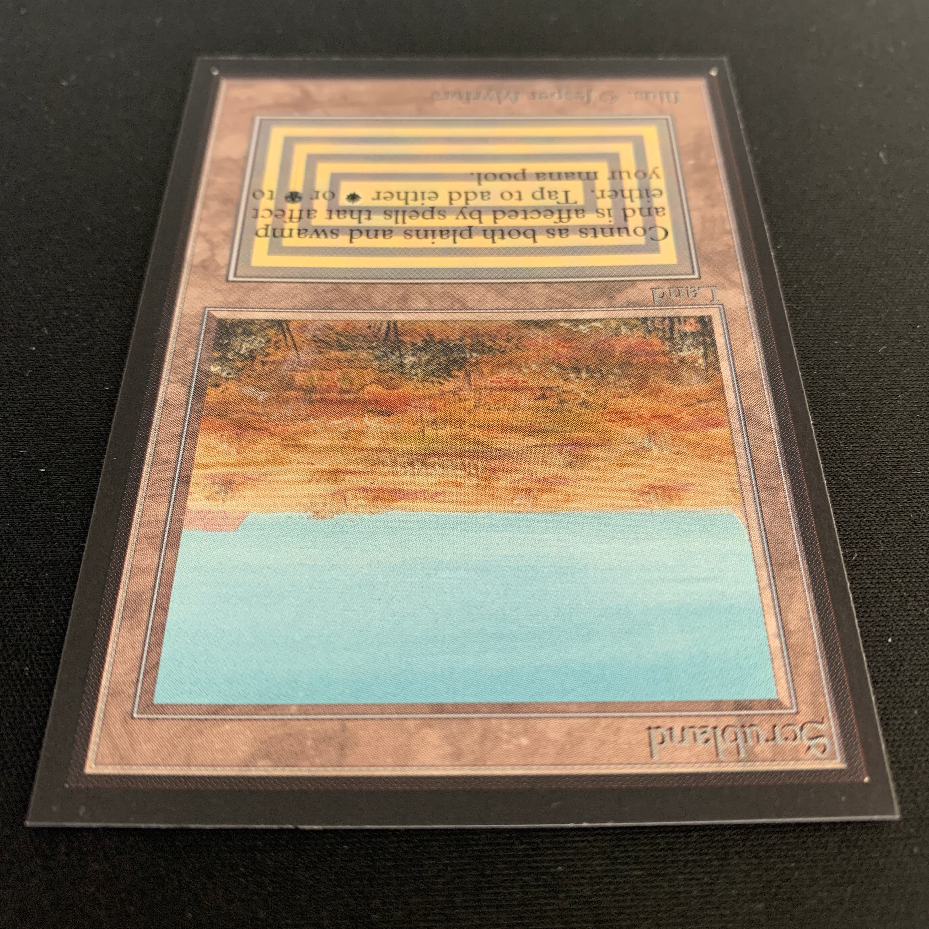 MTG Singles - Scrubland - Collectors' Edition - 