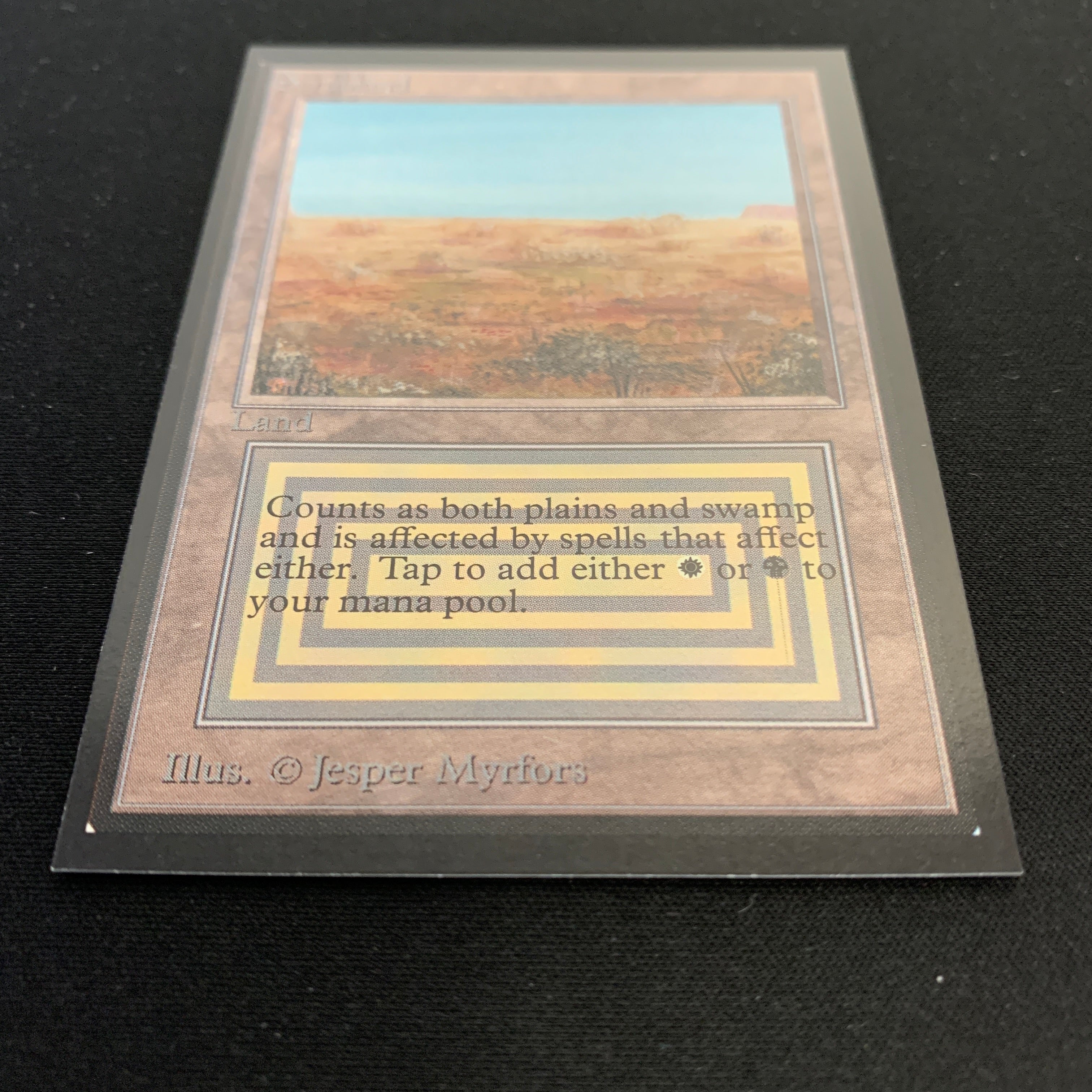 MTG Singles - Scrubland - Collectors' Edition - 
