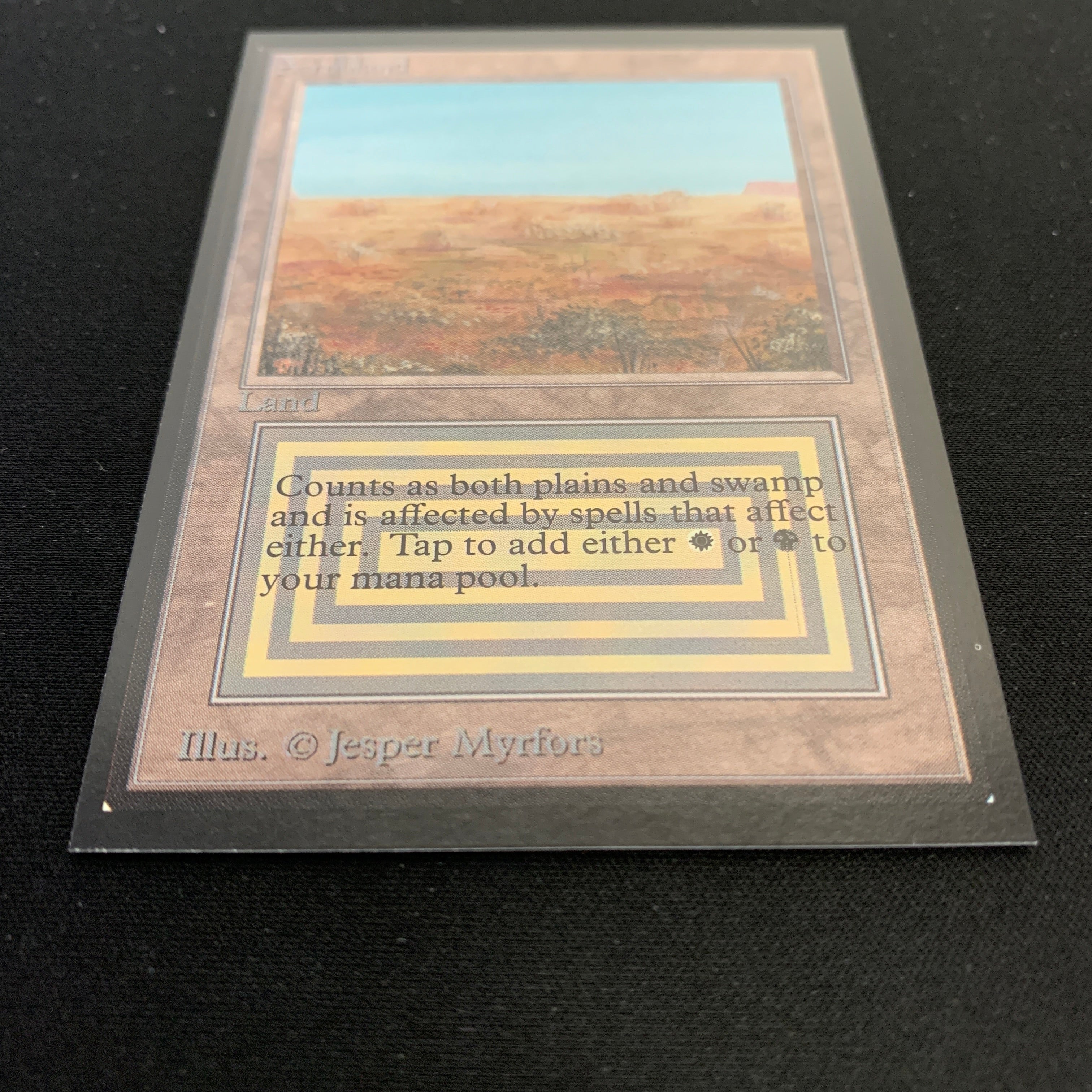 MTG Singles - Scrubland - Collectors' Edition - 