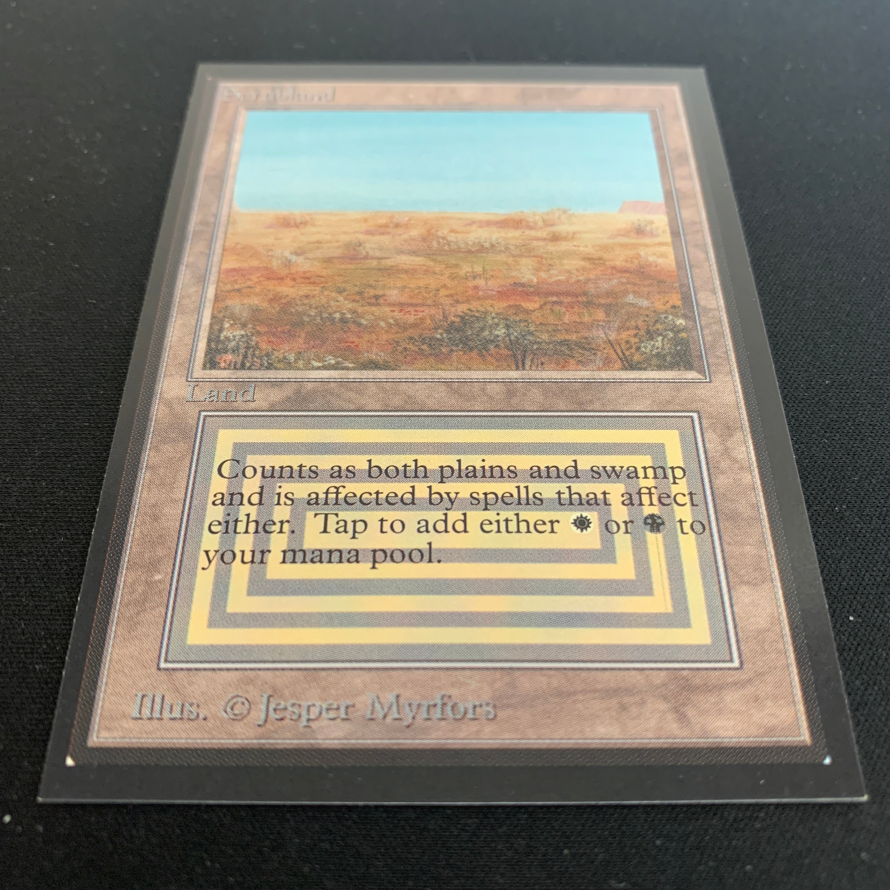 MTG Singles - Scrubland - Collectors' Edition - 