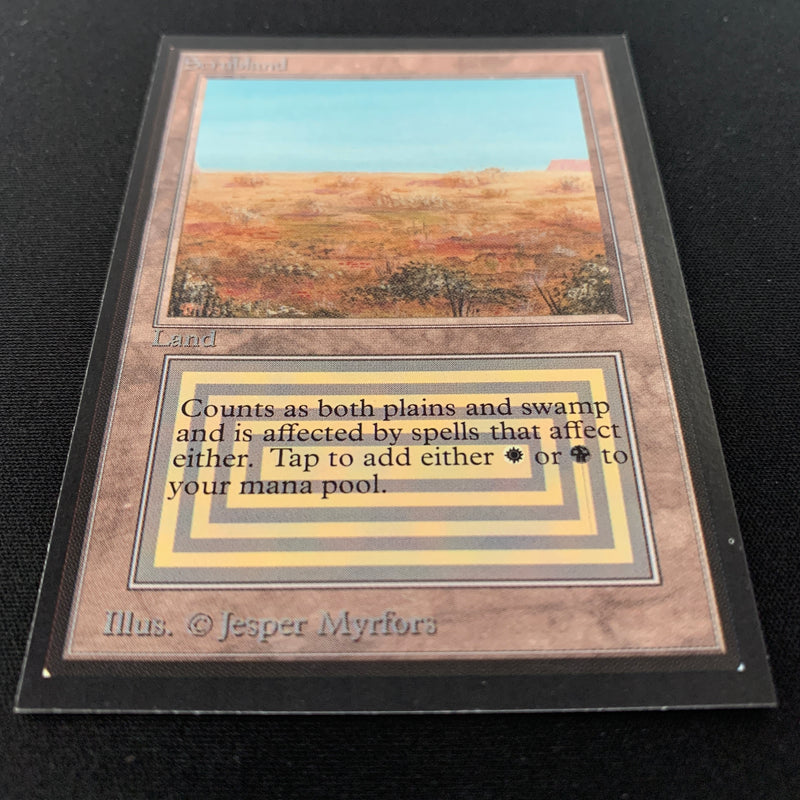 Magic the Gathering Scrubland - Collectors' Edition 