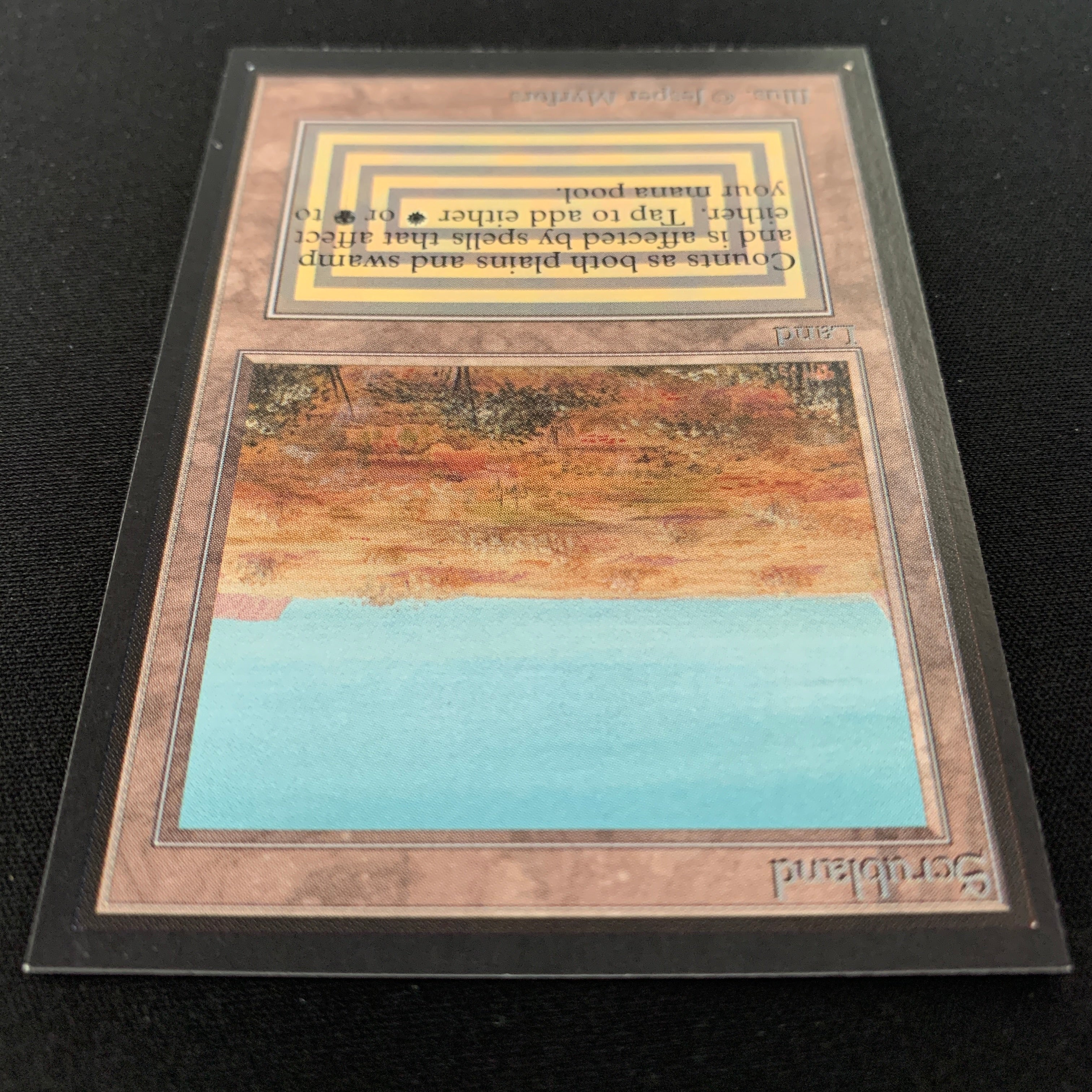 MTG Singles - Scrubland - Collectors' Edition - 