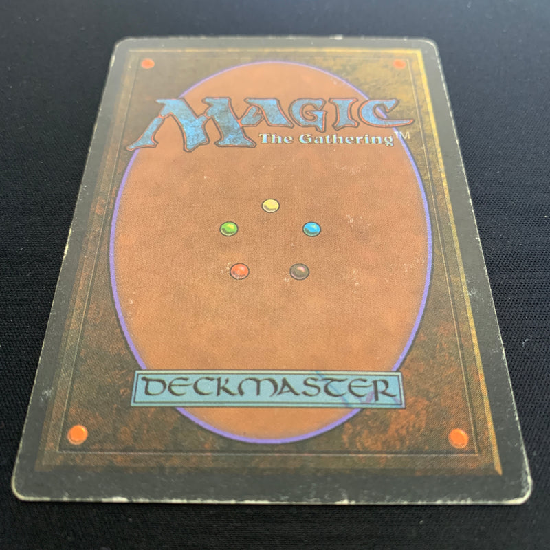 Magic the Gathering Scrubland - Foreign White Bordered - French 