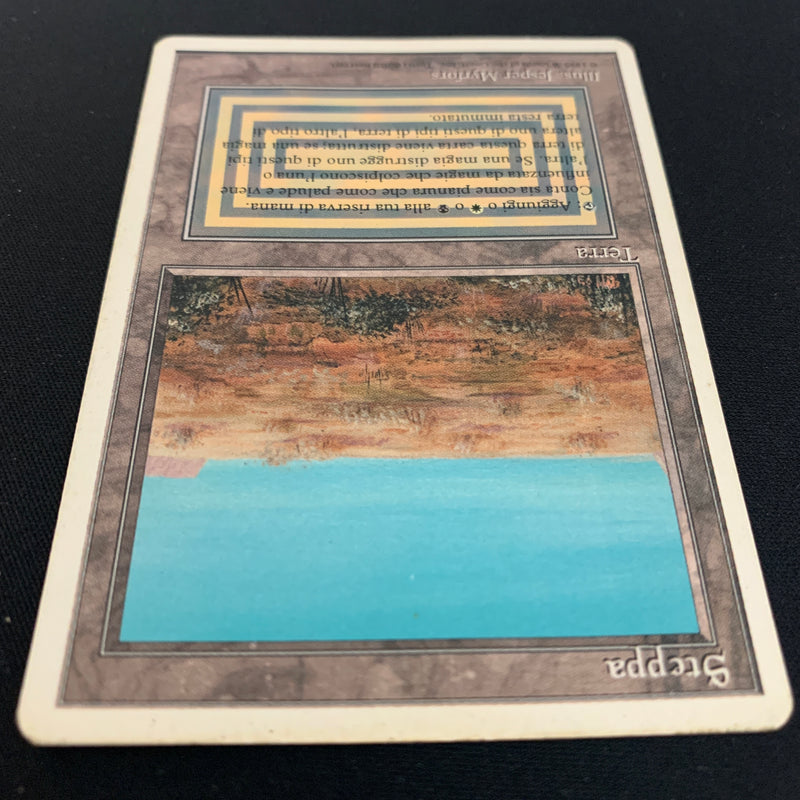 Magic the Gathering Scrubland - Foreign White Bordered - Italian 