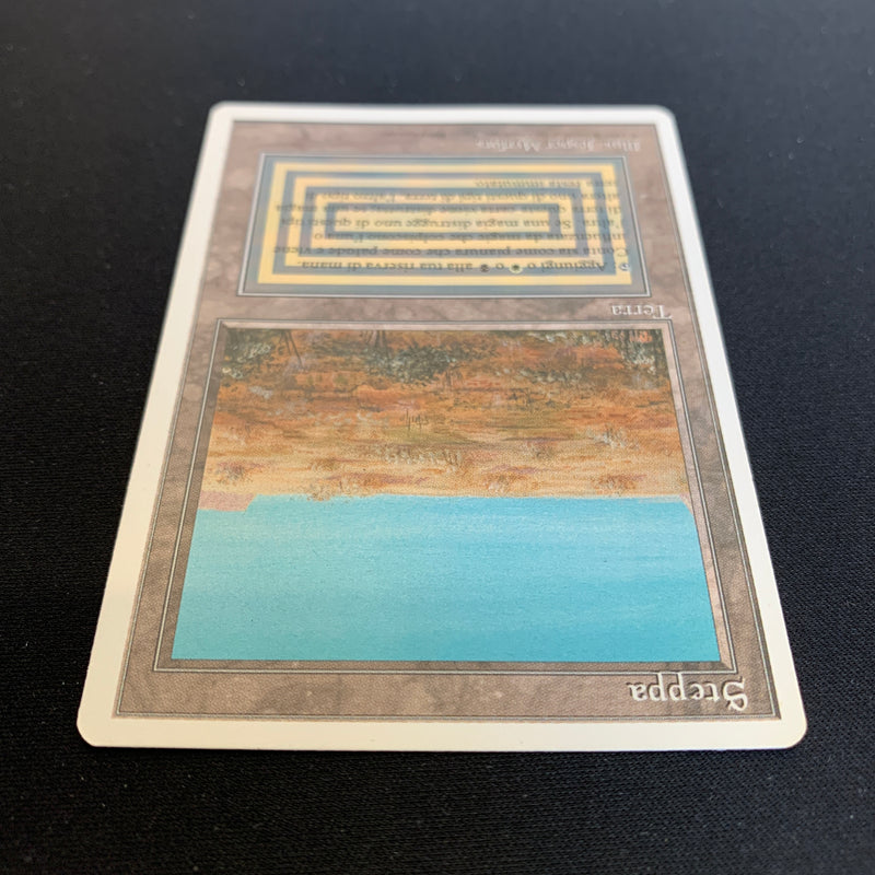 Magic the Gathering Scrubland - Foreign White Bordered - Italian 