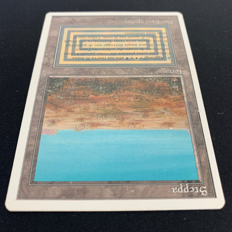 Magic the Gathering Scrubland - Foreign White Bordered - Italian 